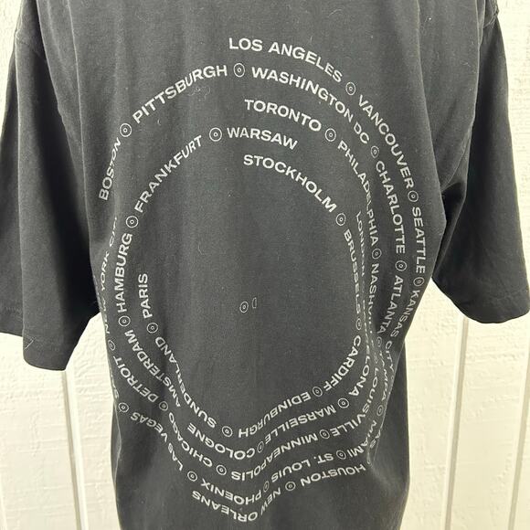 Beyonce Renaissance 2023 Tour Short Sleeve Tshirt Black Urban Size Medium NEW - Picture 4 of 4